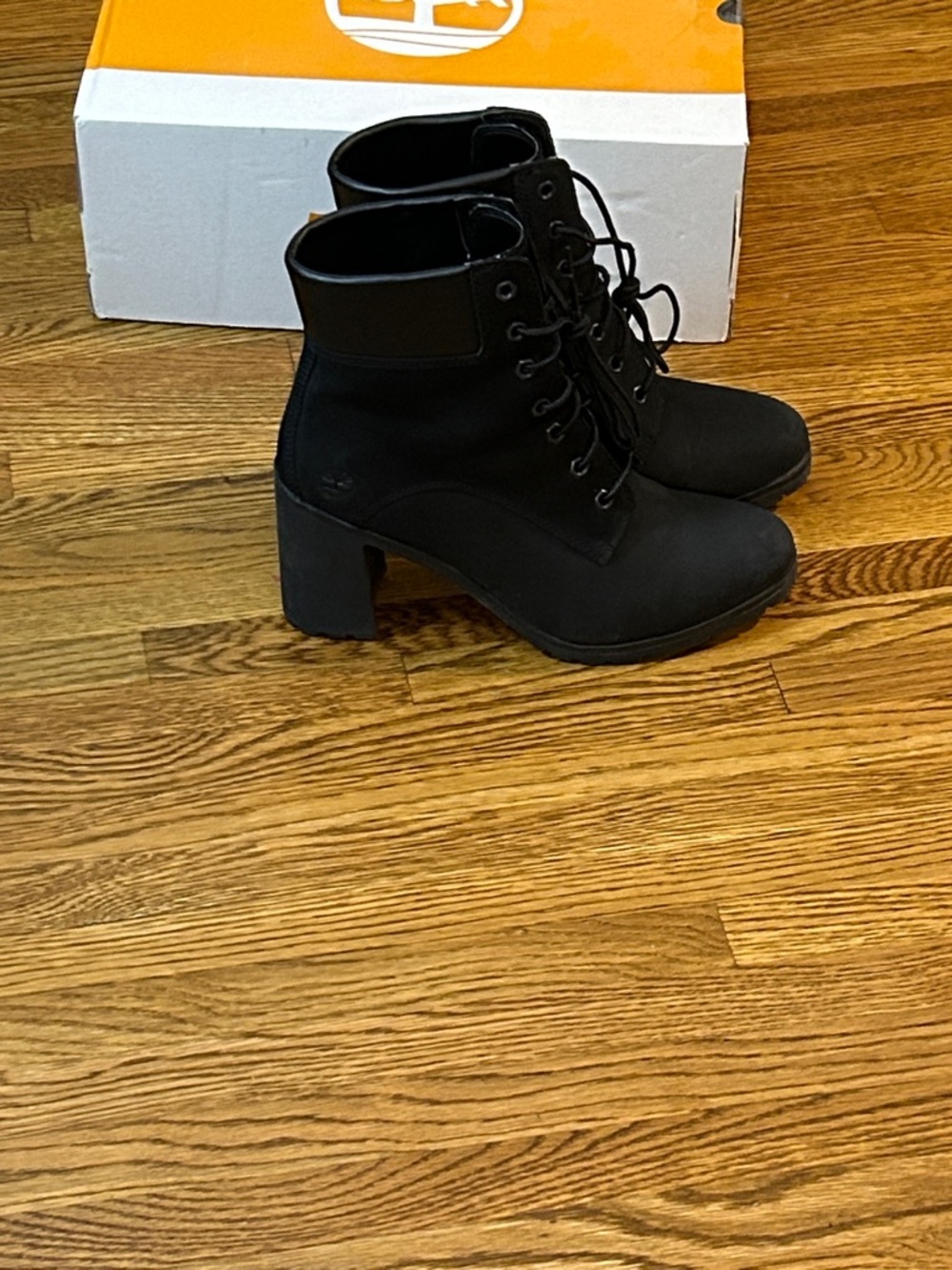 Women’s Timberland Black Lace-Up Boots